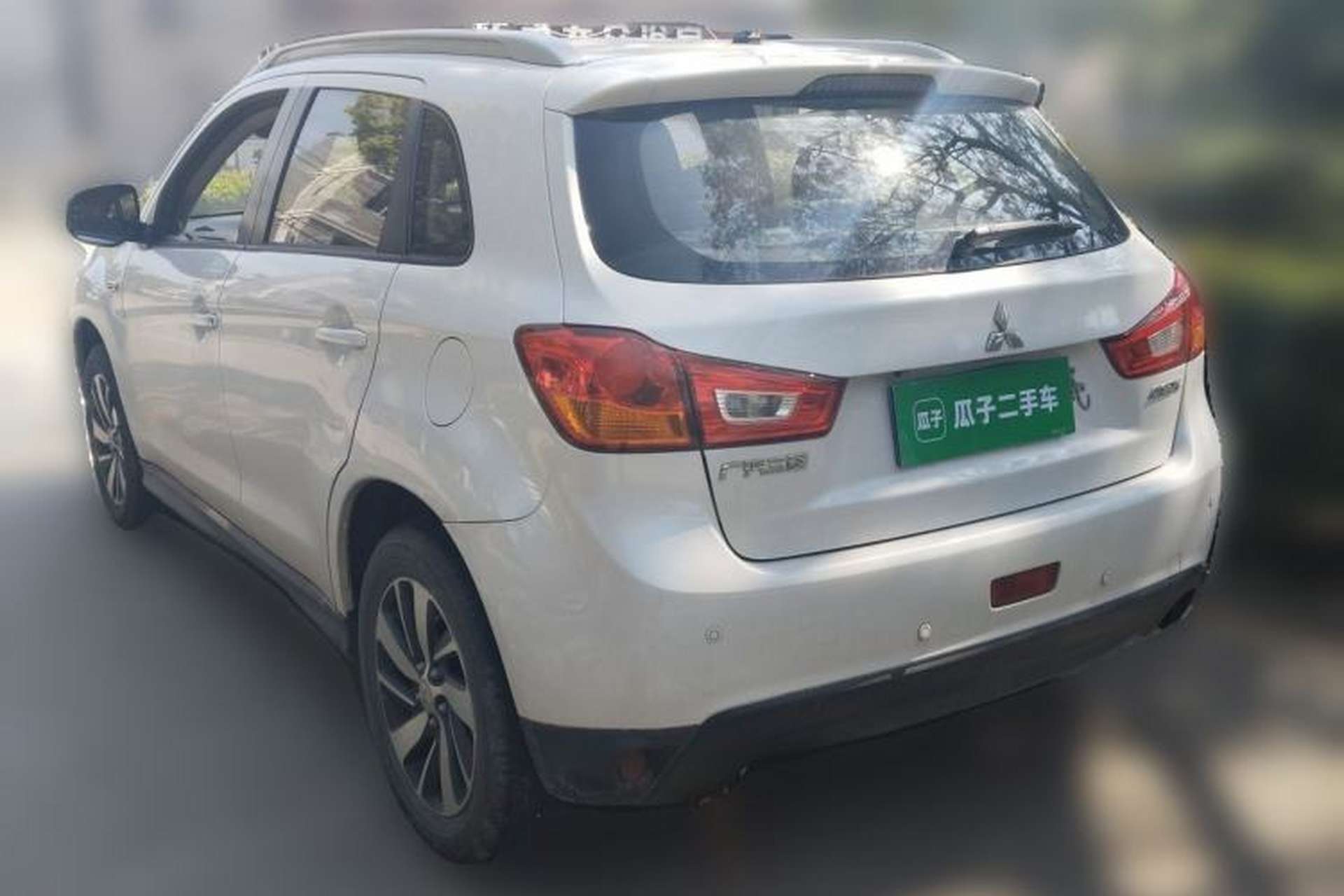 Used Mitsubishi ASX 2016 2.0L CVT Two-Wheel Drive Navigation Edition Rear Left 45 Deg