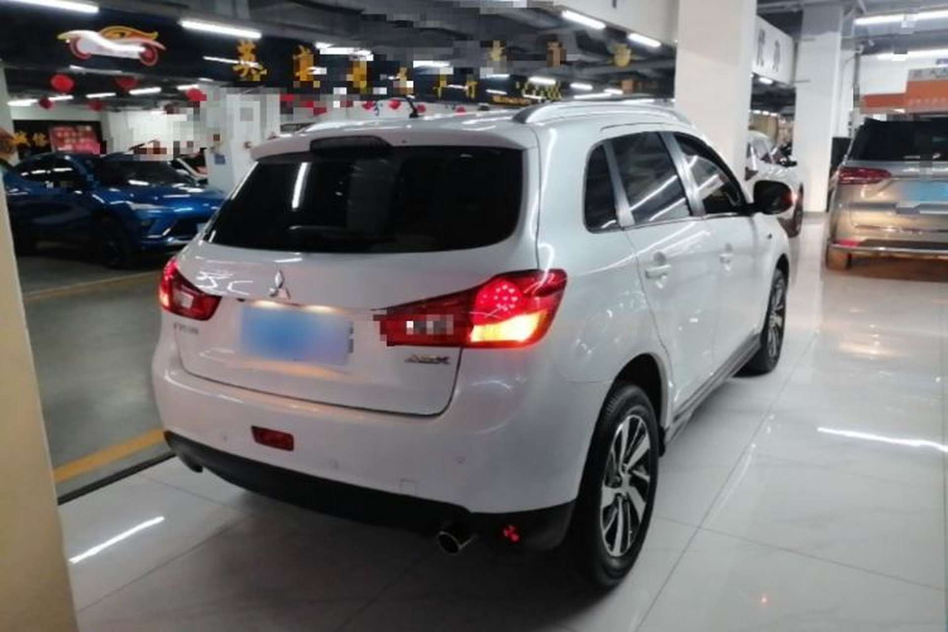 Used Mitsubishi ASX 2016 2.0L CVT Two-Wheel Drive Navigation Edition Rear Right 45 Deg