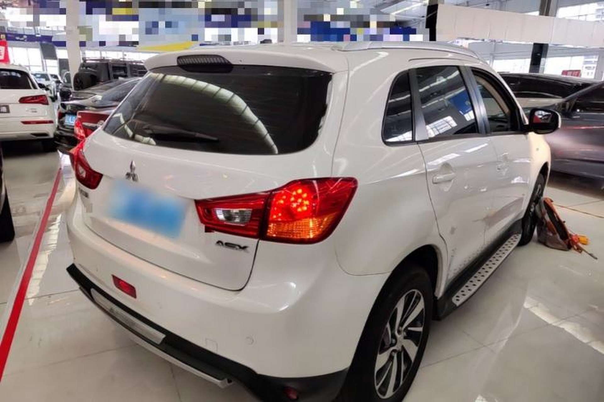 Used Mitsubishi ASX 2016 2.0L CVT Two-Wheel Drive Excellence Edition Rear Right 45 Deg