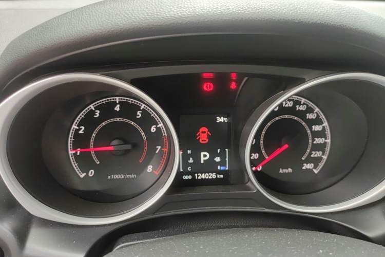 Used Mitsubishi ASX 2018 2.0L CVT Two-Wheel Drive Deluxe Edition Instrument Cluster