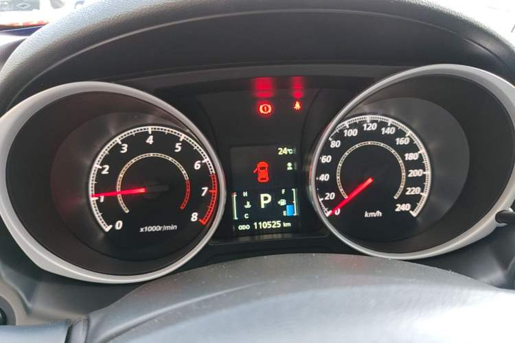 Used Mitsubishi ASX 2018 2.0L CVT Two-Wheel Drive Deluxe Edition Instrument Cluster
