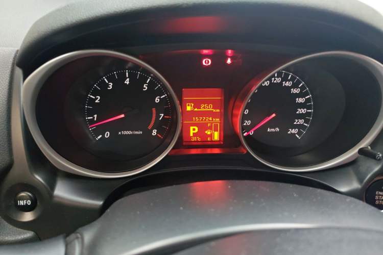 Used Mitsubishi ASX 2018 2.0L CVT Two-Wheel Drive Elite Edition Odometer Close Up
