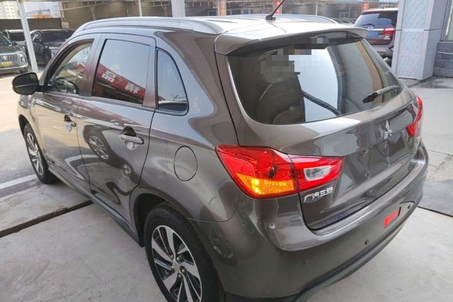 Used Mitsubishi ASX 2018 2.0L CVT Two-Wheel Drive Deluxe Edition Rear Left 45 Deg