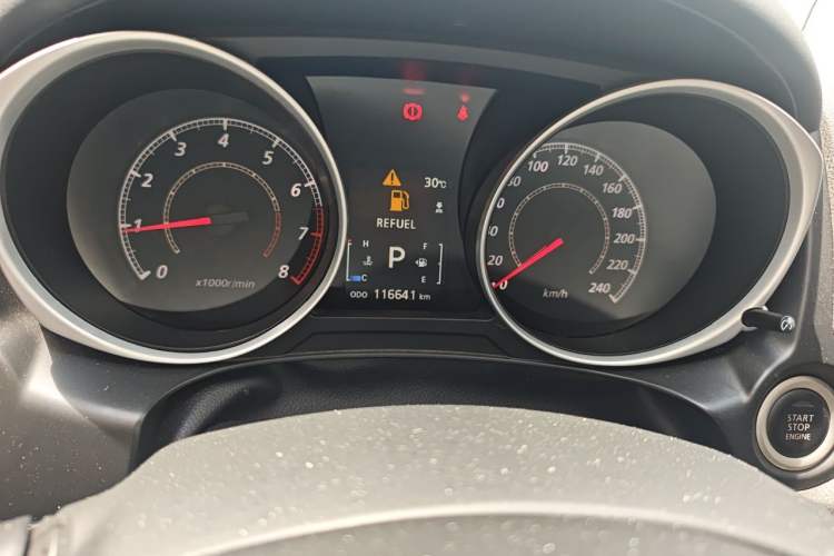 Used Mitsubishi ASX 2018 2.0L CVT Two-Wheel Drive Deluxe Edition Instrument Cluster
