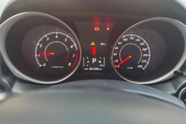 Used Mitsubishi ASX 2018 2.0L CVT Two-Wheel Drive Deluxe Edition Odometer Close Up