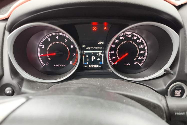 Used Mitsubishi ASX 2018 2.0L CVT Two-Wheel Drive Deluxe Edition Instrument Cluster