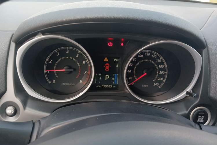 Used Mitsubishi ASX 2018 2.0L CVT Two-Wheel Drive Deluxe Edition Instrument Cluster