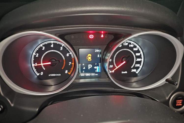 Used Mitsubishi ASX 2018 2.0L CVT Two-Wheel Drive Deluxe Edition Instrument Cluster