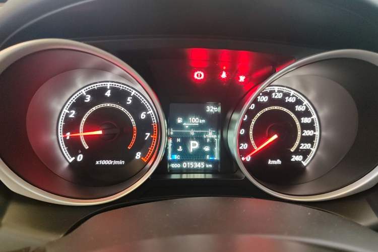 Used Mitsubishi ASX 2018 2.0L CVT Two-Wheel Drive Deluxe Edition Instrument Cluster