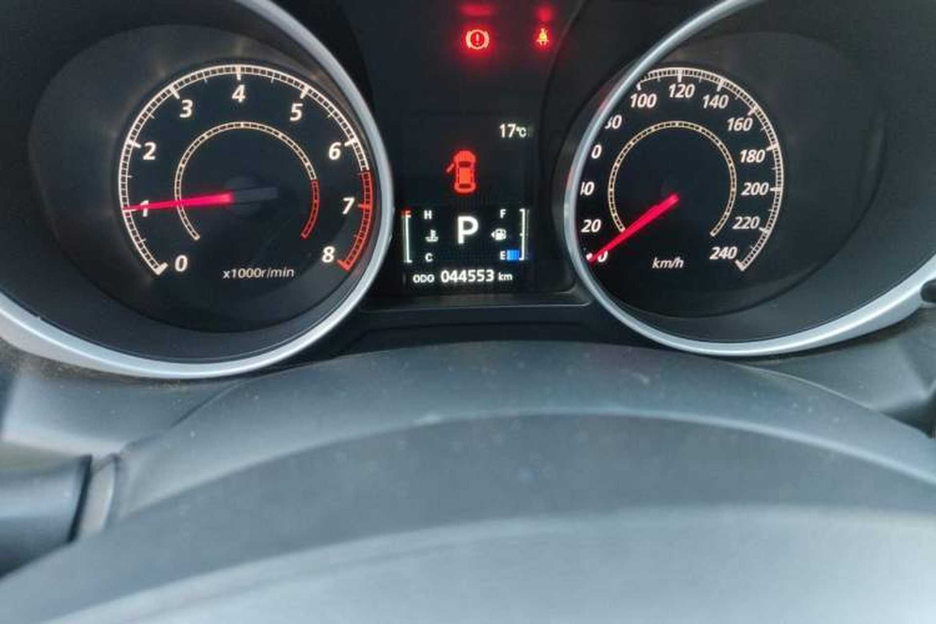 Used Mitsubishi ASX 2018 2.0L CVT Two-Wheel Drive Deluxe Edition Odometer Close Up
