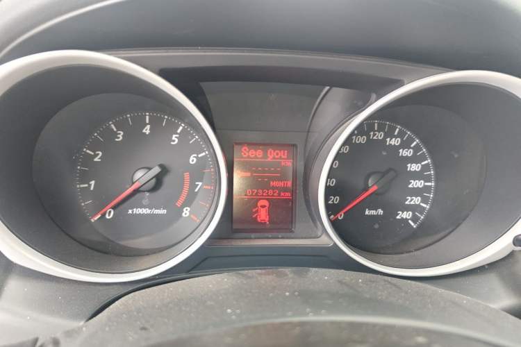 Used Mitsubishi ASX 2018 1.6L Manual Two-Wheel Drive Fashion Edition Odometer Close Up