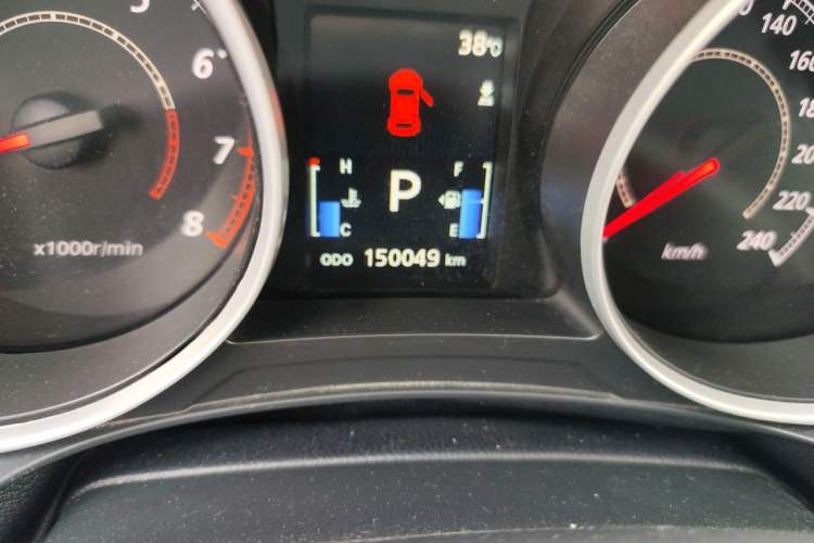 Used Mitsubishi ASX 2018 2.0L CVT Two-Wheel Drive Deluxe Edition Odometer Close Up