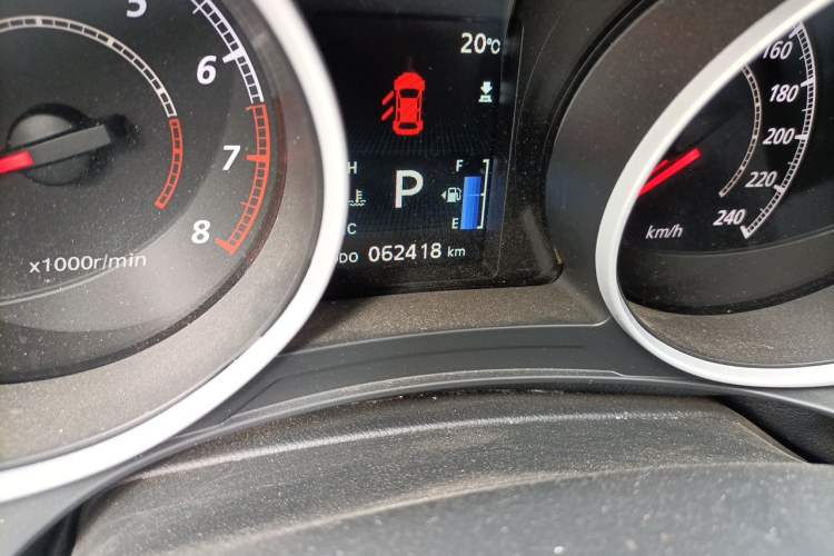 Used Mitsubishi ASX 2018 2.0L CVT Two-Wheel Drive Deluxe Edition Odometer Close Up