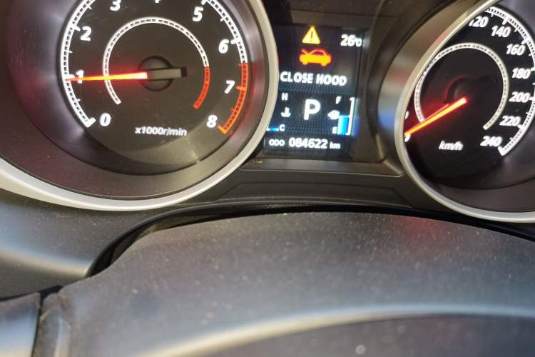 Used Mitsubishi ASX 2018 2.0L CVT Two-Wheel Drive Deluxe Edition Odometer Close Up