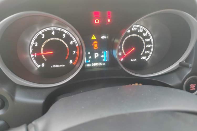 Used Mitsubishi ASX 2018 2.0L CVT Two-Wheel Drive Deluxe Edition Odometer Close Up