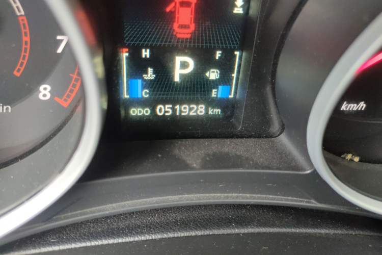 Used Mitsubishi ASX 2018 2.0L CVT Two-Wheel Drive Deluxe Edition Odometer Close Up