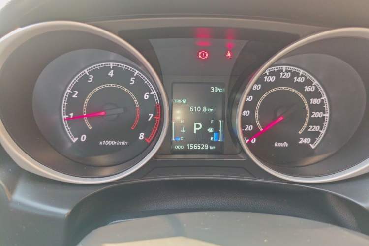 Used Mitsubishi ASX 2018 2.0L CVT Two-Wheel Drive Deluxe Edition Odometer Close Up