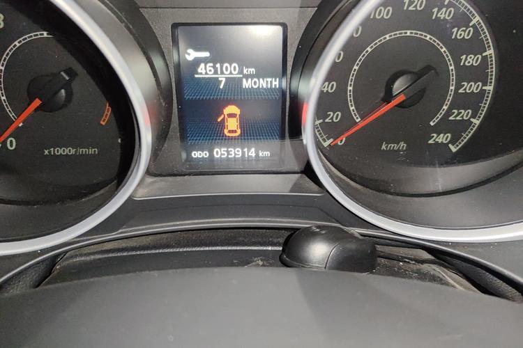 Used Mitsubishi ASX 2018 2.0L CVT Two-Wheel Drive Deluxe Edition Odometer Close Up