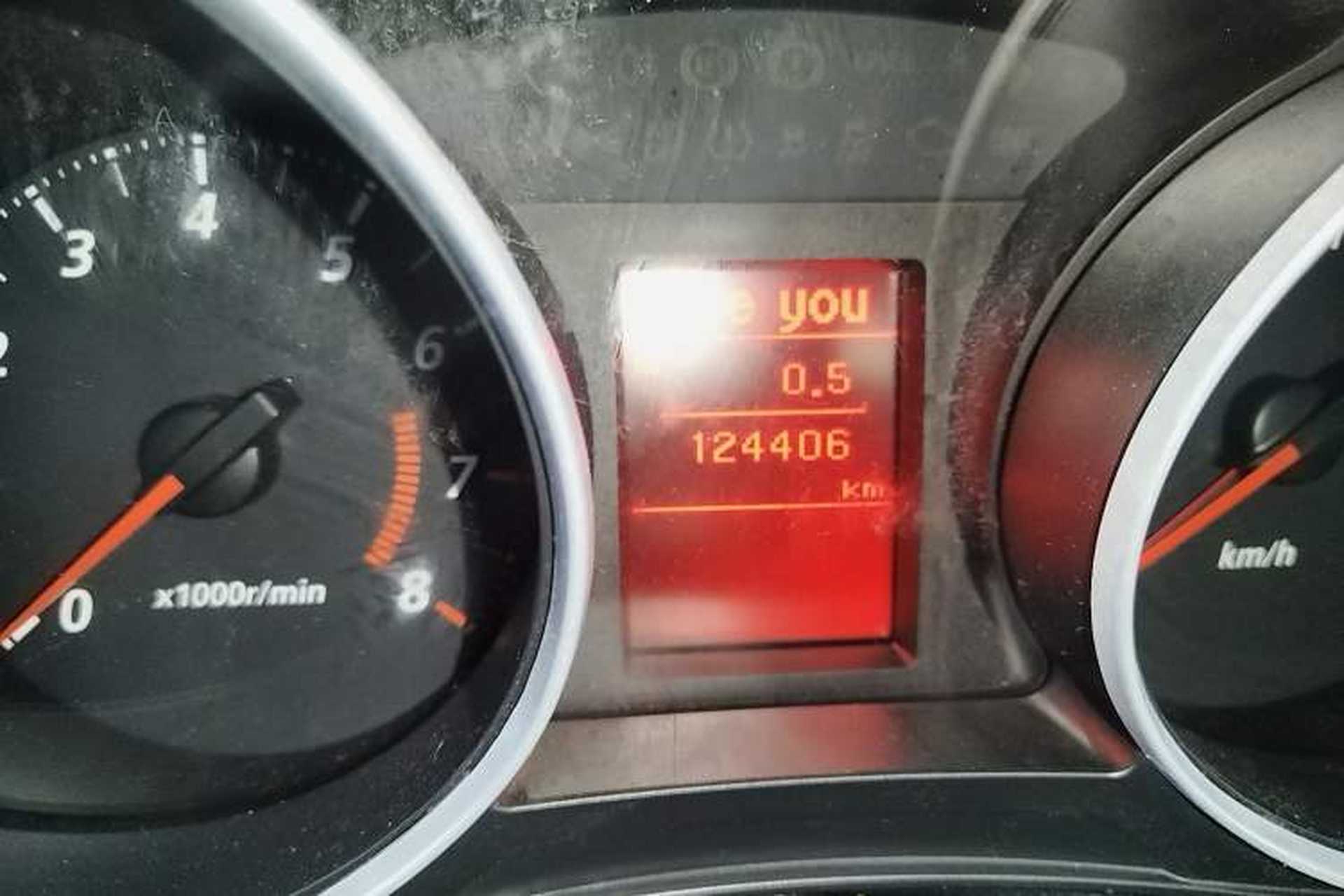 Used Mitsubishi ASX 2018 2.0L CVT Two-Wheel Drive Elite Edition Odometer Close Up