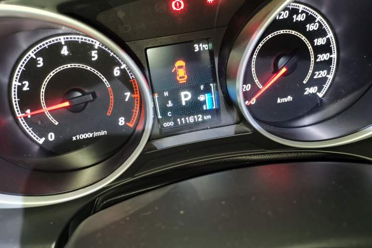 Used Mitsubishi ASX 2018 2.0L CVT Two-Wheel Drive Deluxe Edition Odometer Close Up