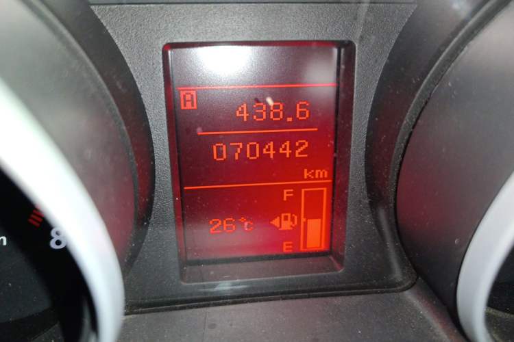 Used Mitsubishi ASX 2018 1.6L Manual Two-Wheel Drive Fashion Edition Odometer Close Up