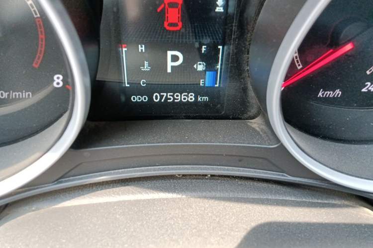 Used Mitsubishi ASX 2018 2.0L CVT Two-Wheel Drive Deluxe Edition Odometer Close Up