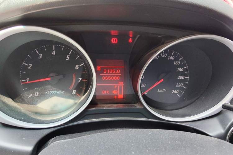 Used Mitsubishi ASX 2018 1.6L Manual Two-Wheel Drive Fashion Edition Odometer Close Up
