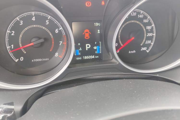 Used Mitsubishi ASX 2018 2.0L CVT Two-Wheel Drive Deluxe Edition Odometer Close Up