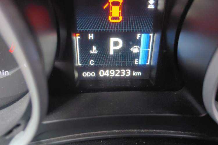 Used Mitsubishi ASX 2018 2.0L CVT Two-Wheel Drive Deluxe Edition Odometer Close Up