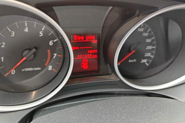 Used Mitsubishi ASX 2018 1.6L Manual Two-Wheel Drive Fashion Edition Odometer Close Up