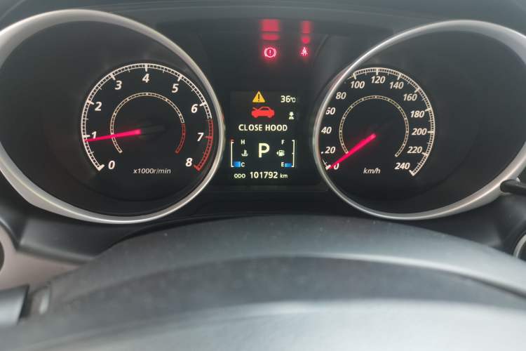 Used Mitsubishi ASX 2018 2.0L CVT Two-Wheel Drive Deluxe Edition Odometer Close Up