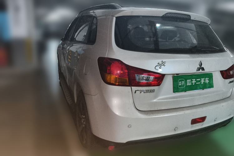 Used Mitsubishi ASX 2018 2.0L CVT Two-Wheel Drive Deluxe Edition Rear Left 45 Deg