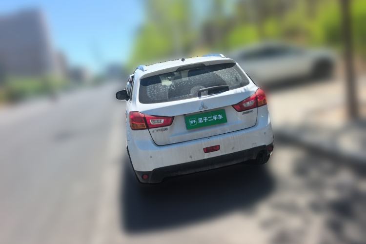 Used Mitsubishi ASX 2018 2.0L CVT Two-Wheel Drive Elite Edition Rear Left 45 Deg