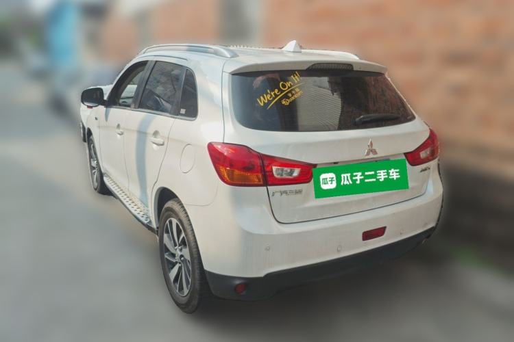 Used Mitsubishi ASX 2018 2.0L CVT Two-Wheel Drive Deluxe Edition Rear Left 45 Deg