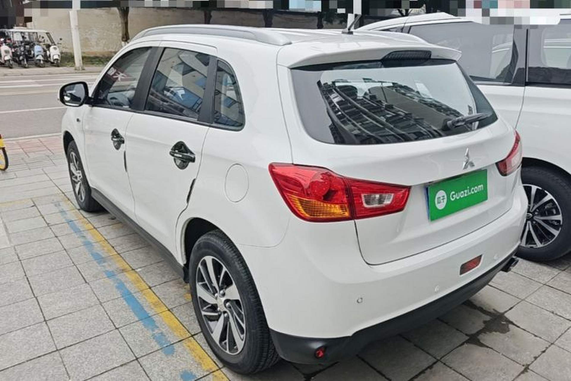 Used Mitsubishi ASX 2018 2.0L CVT Two-Wheel Drive Deluxe Edition Rear Left 45 Deg