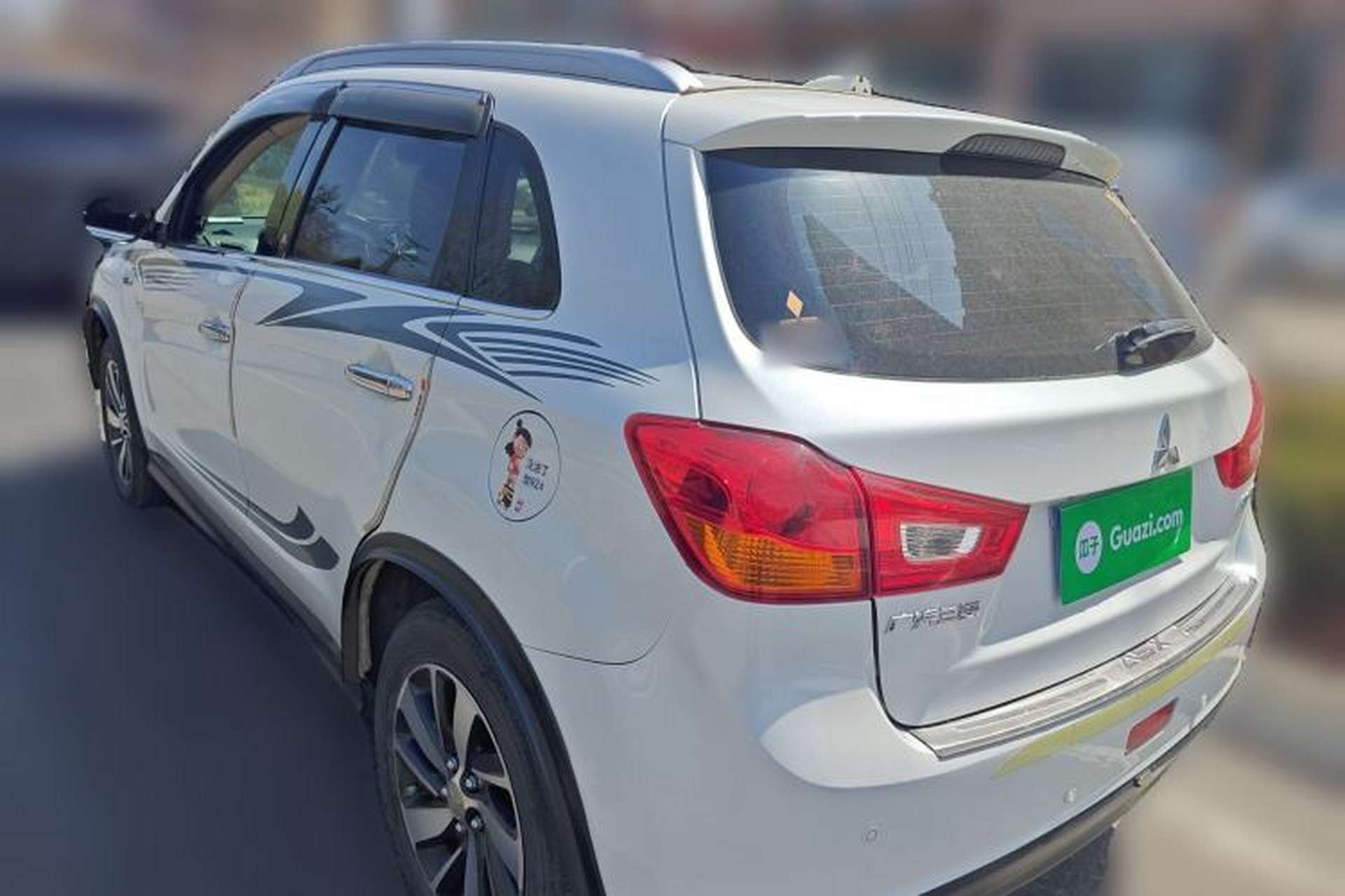Used Mitsubishi ASX 2018 2.0L CVT Two-Wheel Drive Deluxe Edition Rear Left 45 Deg