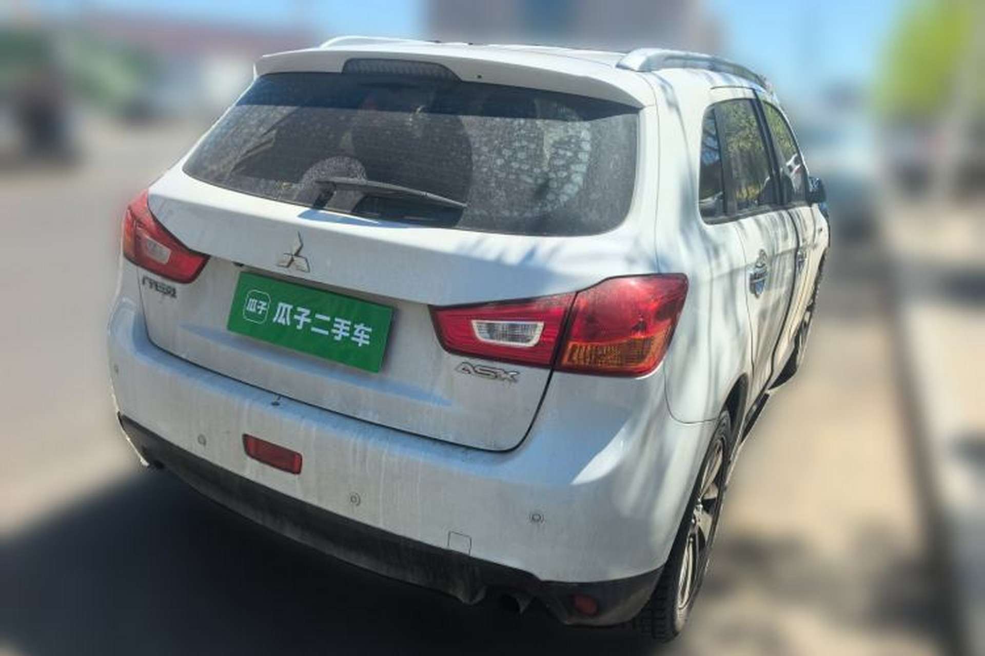 Used Mitsubishi ASX 2018 2.0L CVT Two-Wheel Drive Elite Edition Rear Right 45 Deg
