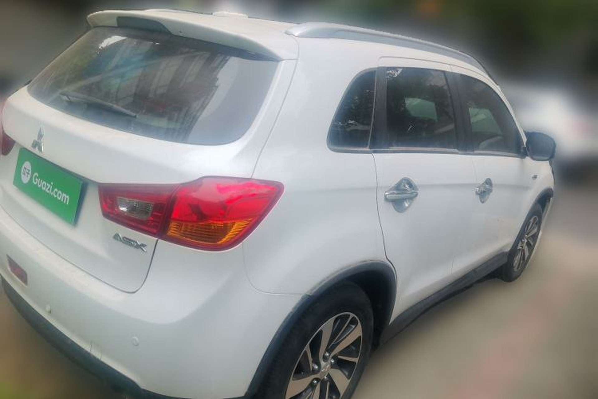 Used Mitsubishi ASX 2018 2.0L CVT Two-Wheel Drive Deluxe Edition Rear Right 45 Deg