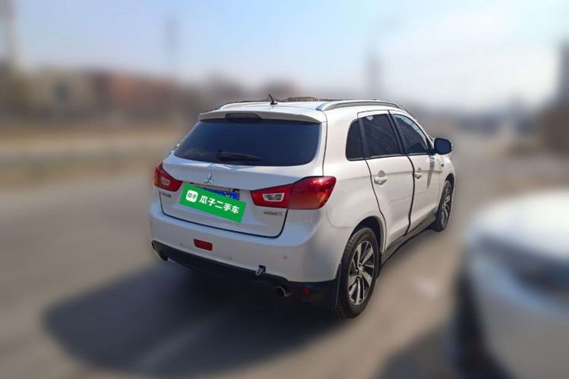 Used Mitsubishi ASX 2018 2.0L CVT Two-Wheel Drive Deluxe Edition Rear Right 45 Deg