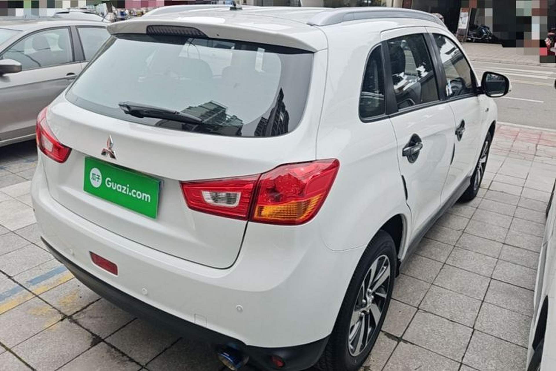 Used Mitsubishi ASX 2018 2.0L CVT Two-Wheel Drive Deluxe Edition Rear Right 45 Deg