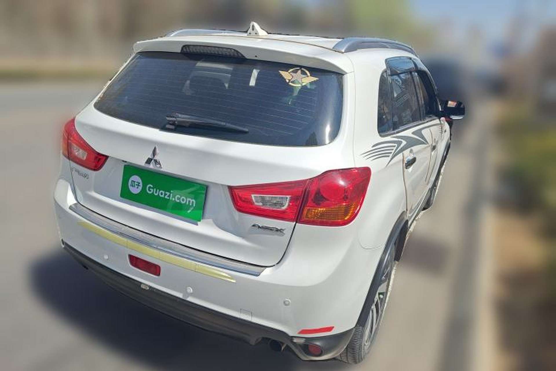 Used Mitsubishi ASX 2018 2.0L CVT Two-Wheel Drive Deluxe Edition Rear Right 45 Deg