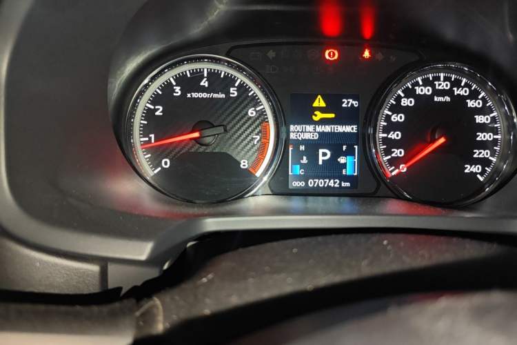 Used Mitsubishi ASX 2020 2.0L CVT Smart Edition Odometer Close Up