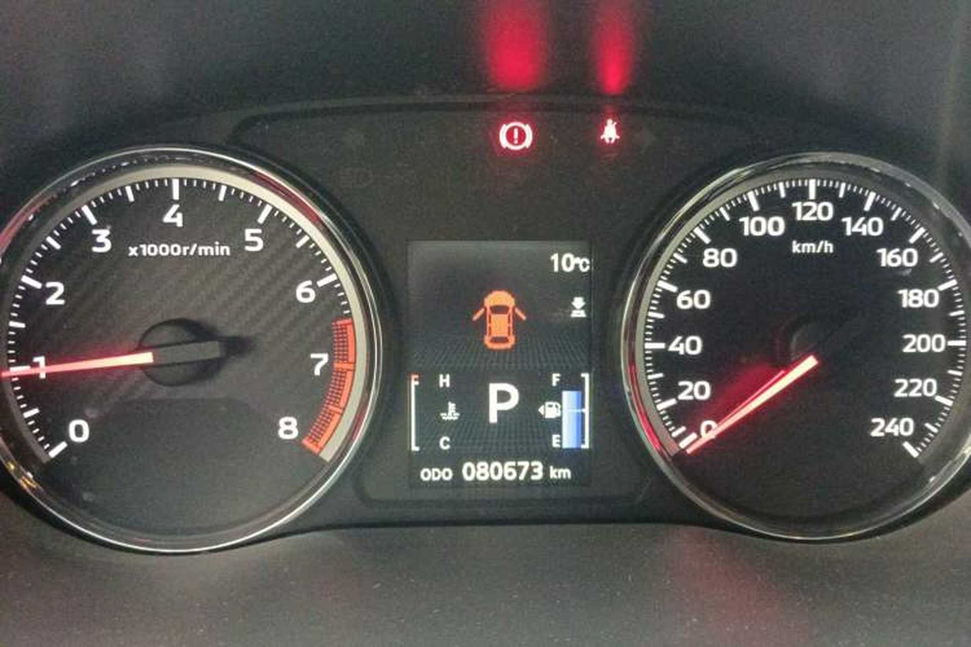 Used Mitsubishi ASX 2020 2.0L CVT Smart Edition Odometer Close Up