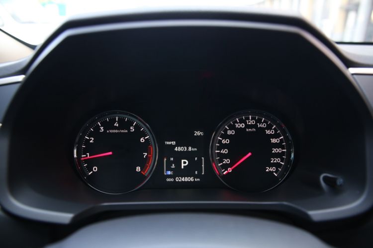 Used Mitsubishi ASX 2020 2.0L CVT Smart Edition Odometer Close Up