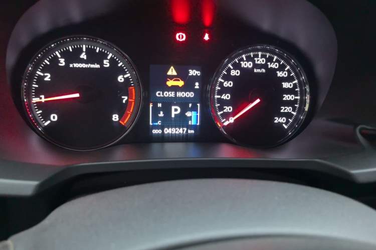 Used Mitsubishi ASX 2020 2.0L CVT Smart Edition Odometer Close Up