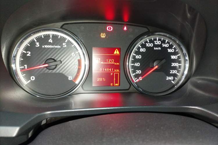 Used Mitsubishi ASX 2020 1.6L Manual FENGSHANG Edition Odometer Close Up