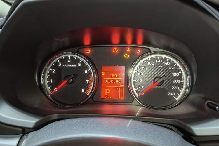 Used Mitsubishi ASX 2020 2.0L CVT Active Version Odometer Close Up