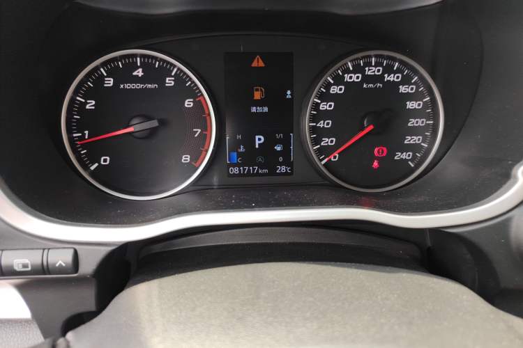 Used Mitsubishi Eclipse Cross 2019 1.5T CVT Two-Wheel Drive Dream Edition China VI Standard Odometer Close Up