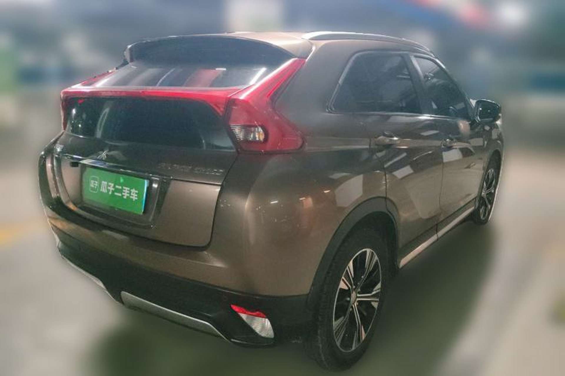 Used Mitsubishi Eclipse Cross 2018 1.5T CVT Two-Wheel Drive Dream Edition Rear Right 45 Deg