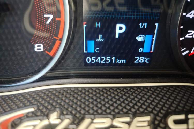 Used Mitsubishi Eclipse Cross 2018 1.5T CVT Two-Wheel Drive Dream Edition Odometer Close Up